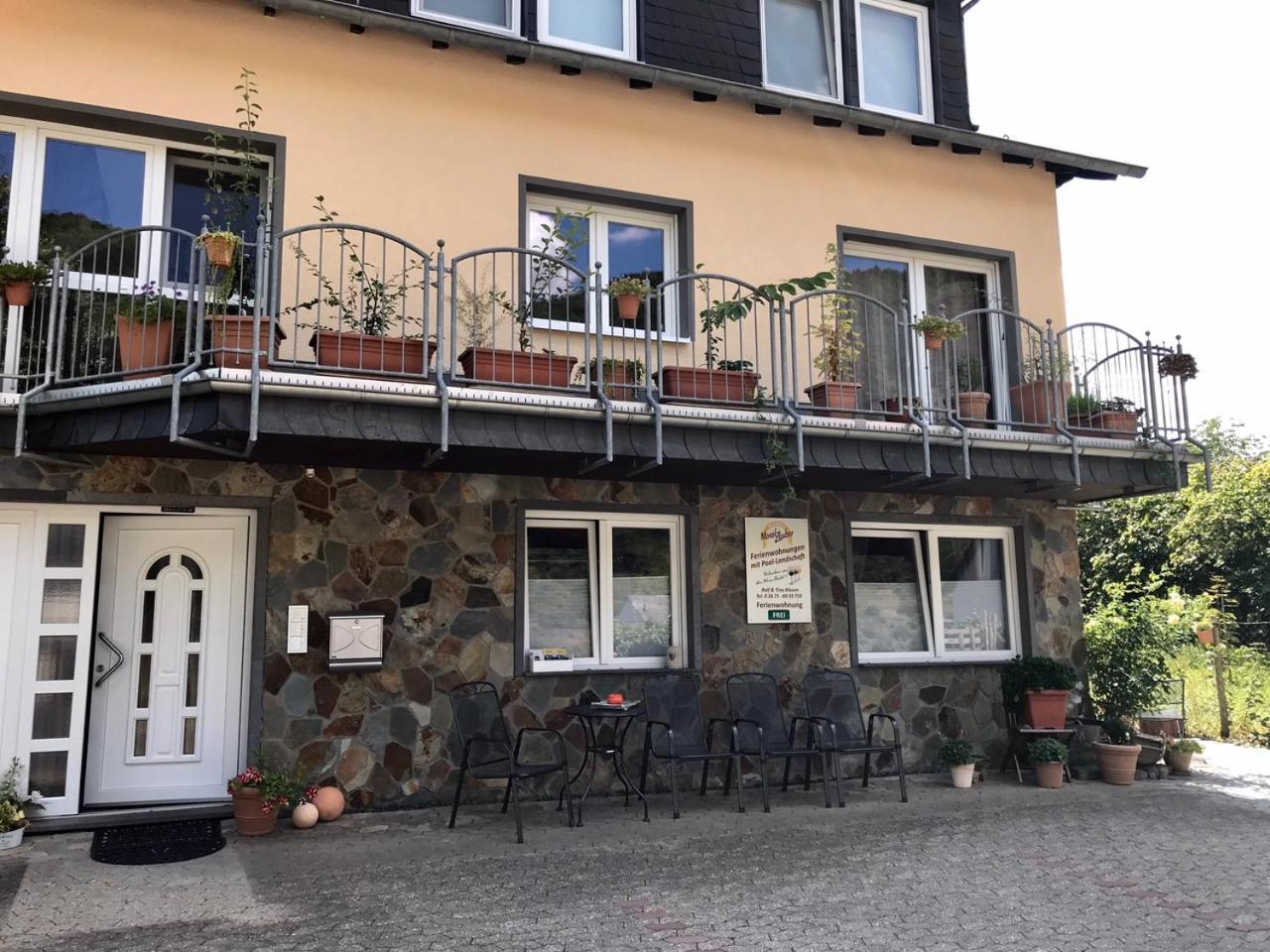 Residenz Moselzauber - Ferienwohnungen Mit Pool Landschaft Ernst Exteriör bild
